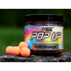 Kulka Pop Up FLUO Krill/Orange 15mm słoik 200ml